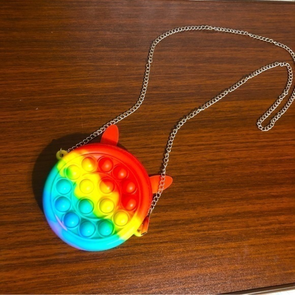 Pop it fidget purse‎